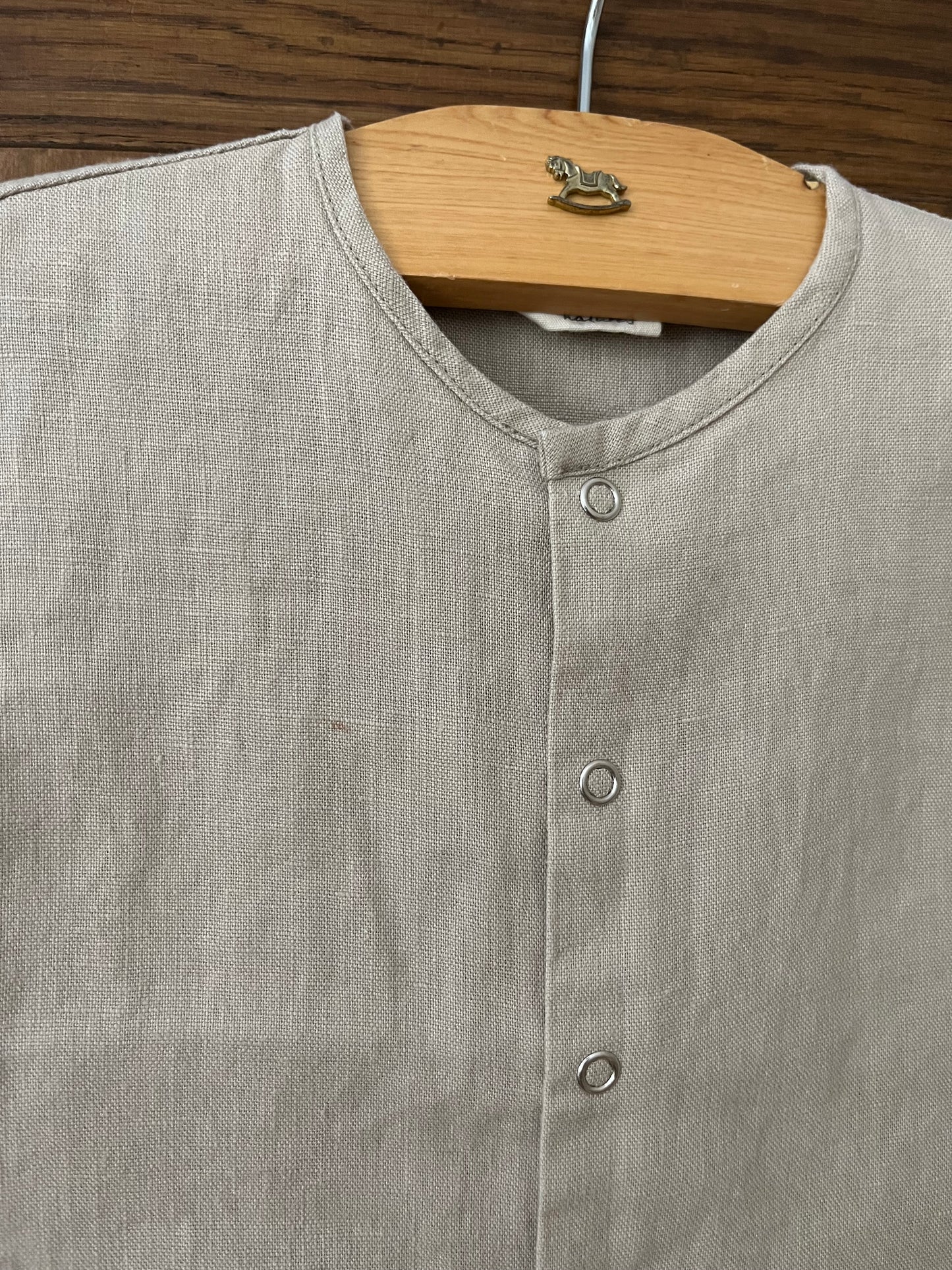 Chemise en lin Les petites natures (12-18 mois)