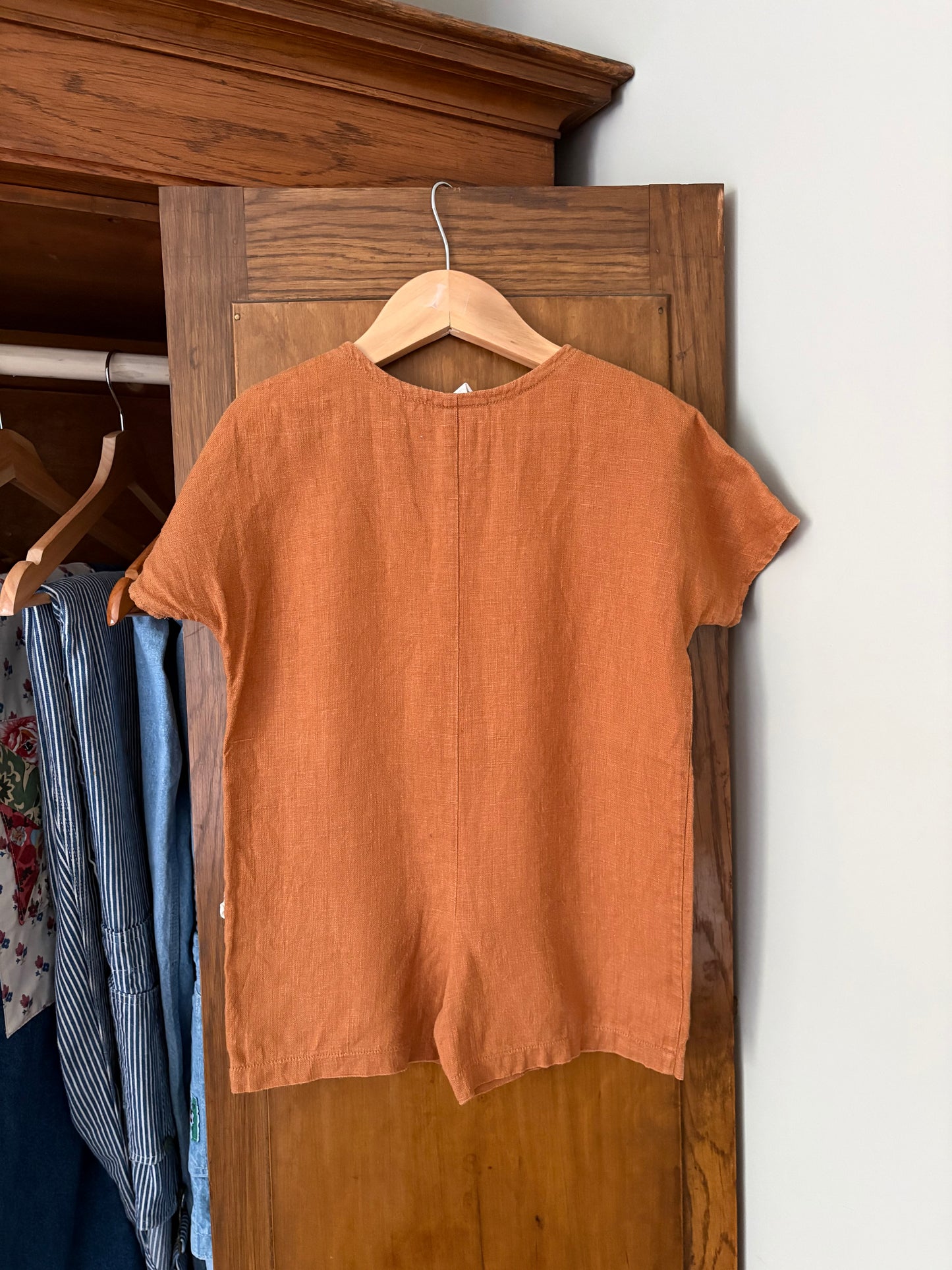 Combinaison short rust Les Petites Natures (2-3 ans)