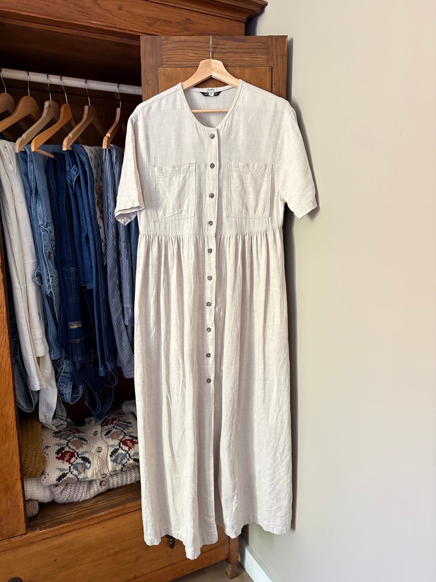 Robe longue en lin (Small)