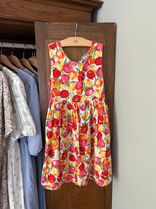 Robe avec tulipes (12 ans)