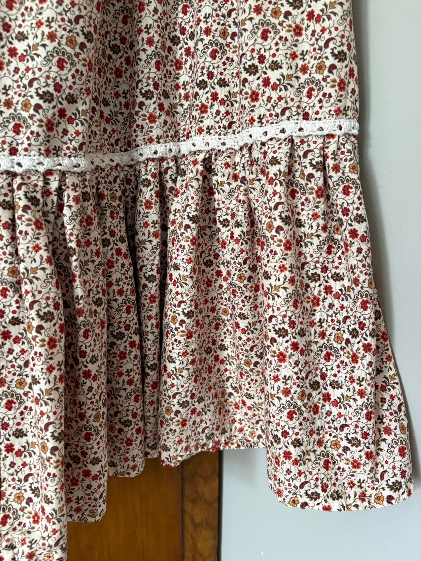 Jupe longue fleurie (Xlarge)