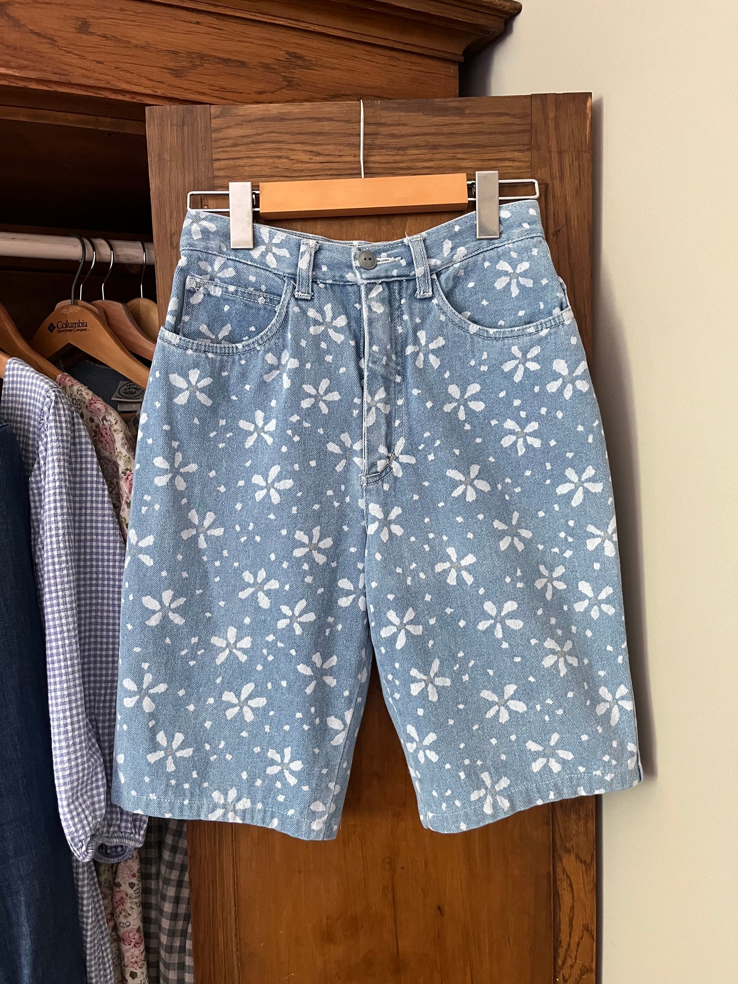 Short longue vintage fleurie (Xsmall)