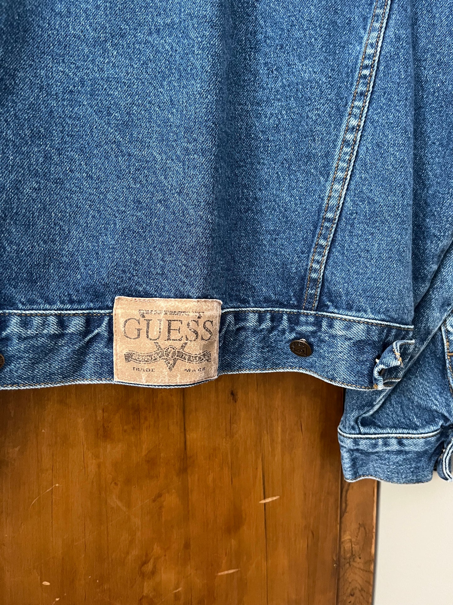 Manteau en denim vintage Guess (M/L)