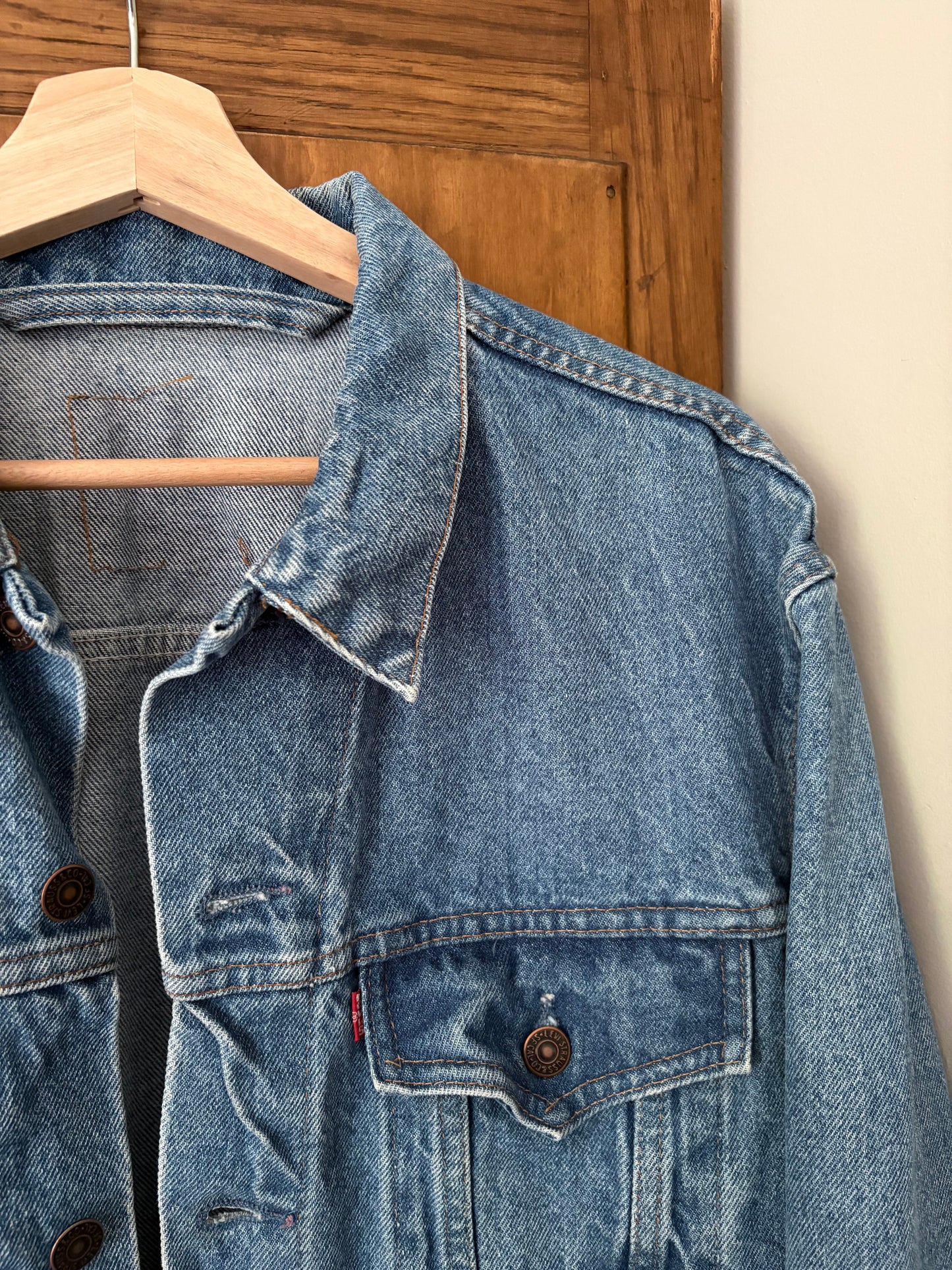 Manteau en denim vintage Levis (Large)