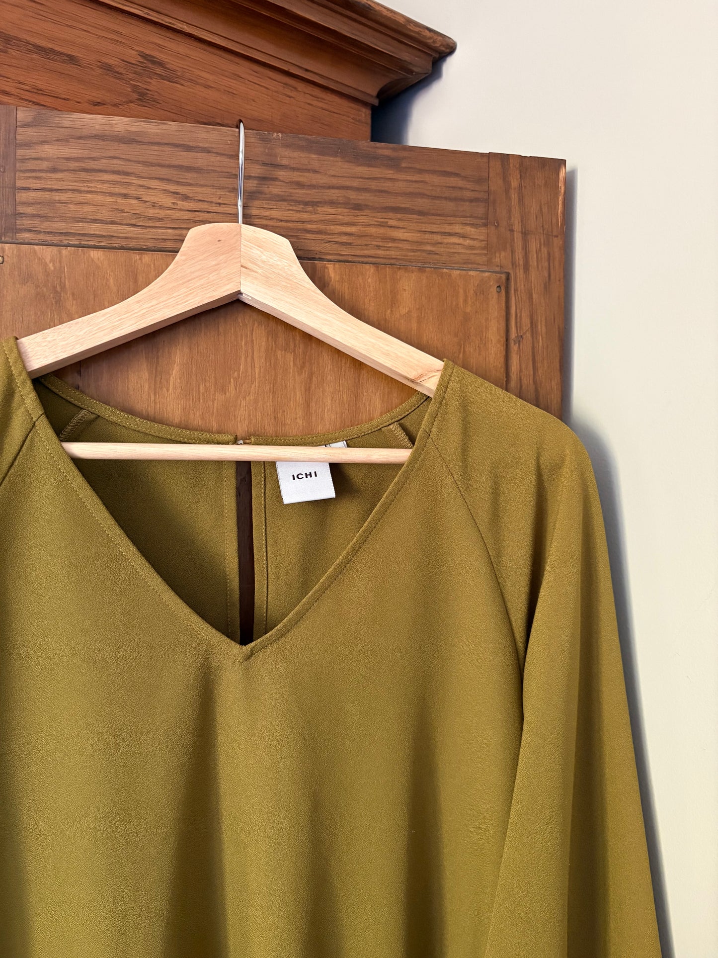 Robe couleur olive ICHI (Médium)