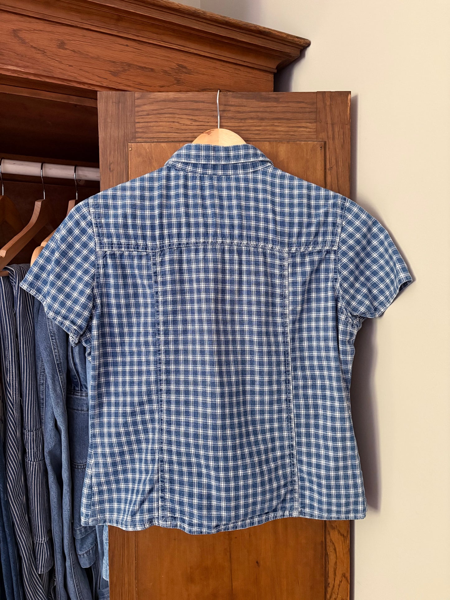 Chemise à zip carreauté (Small)