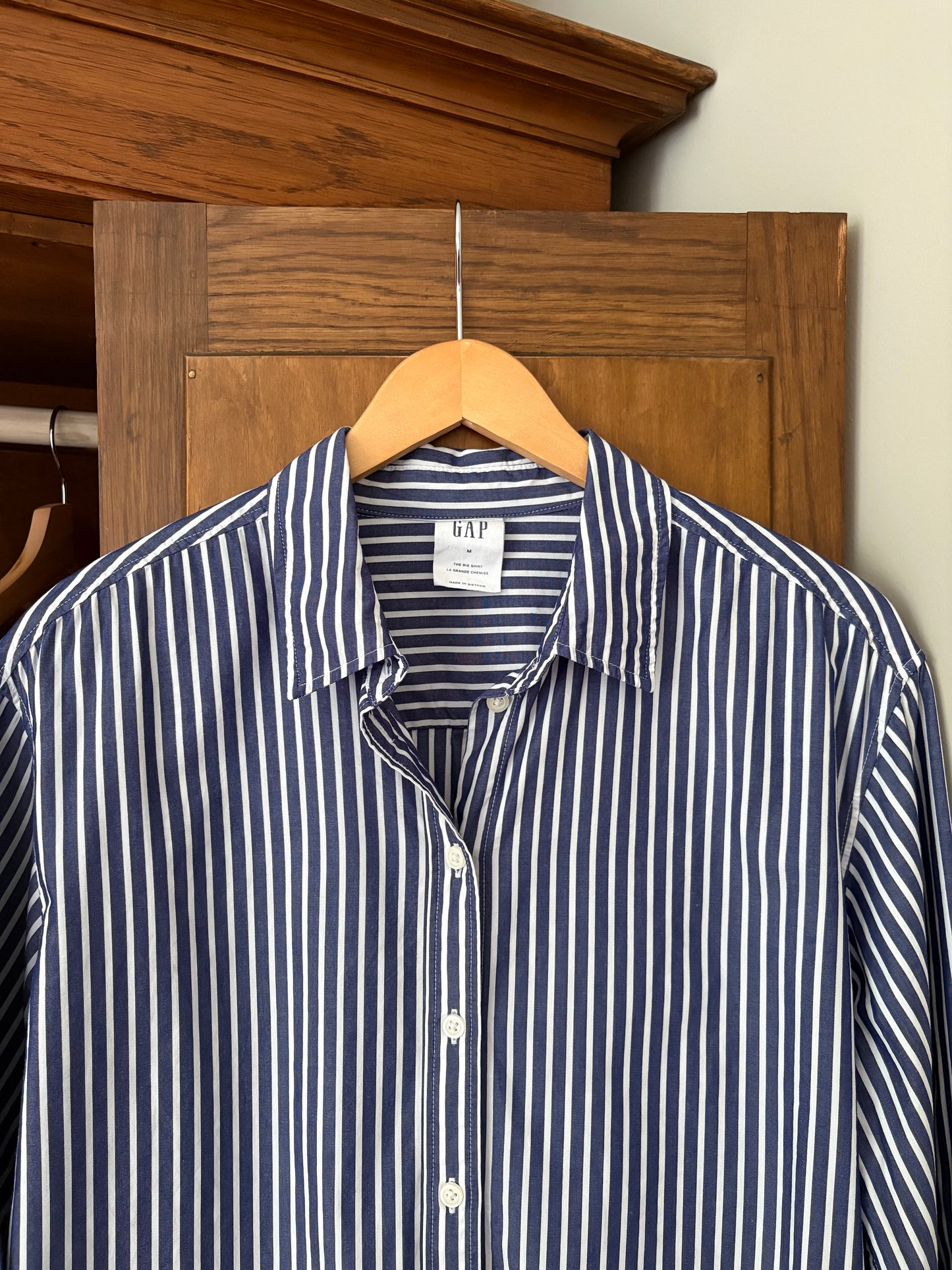 Chemise lignée crop GAP (Médium)