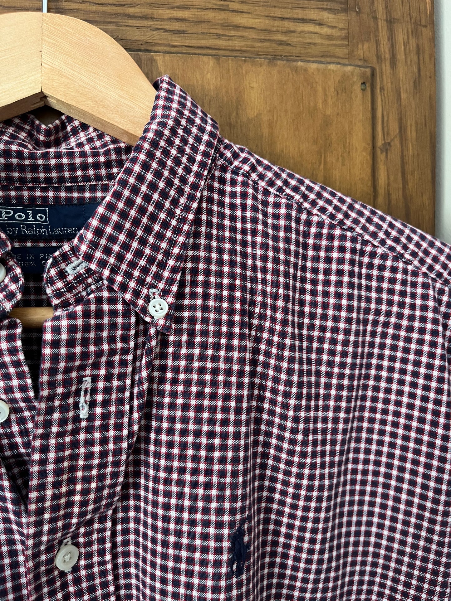 Chemise à carreaux Ralph Lauren (Small)