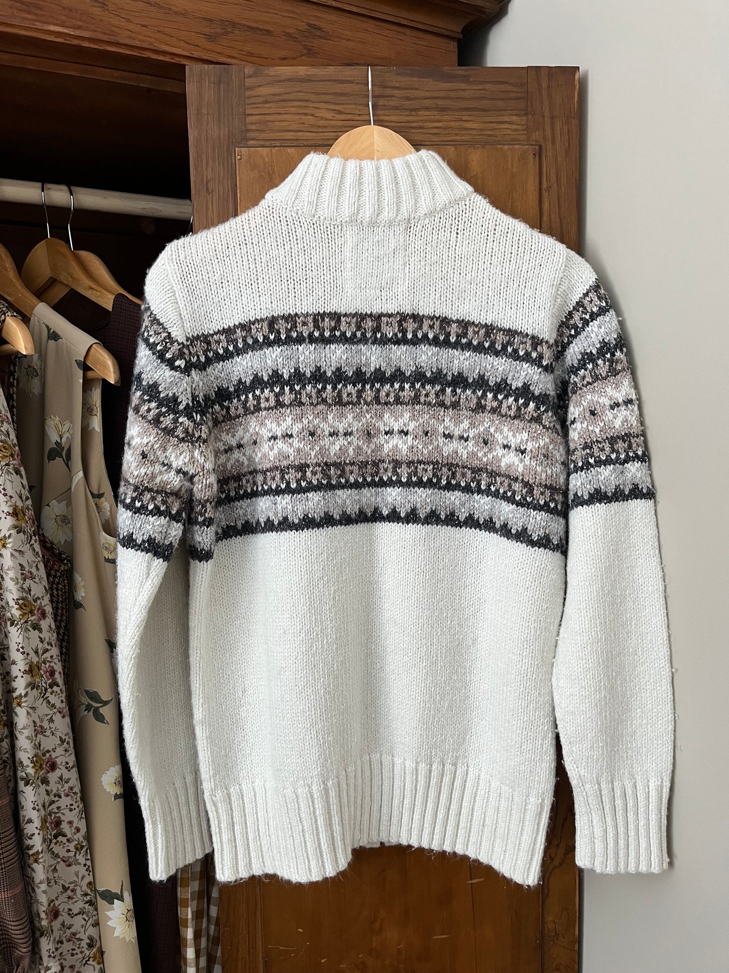 Veste Fair Isle (Médium)