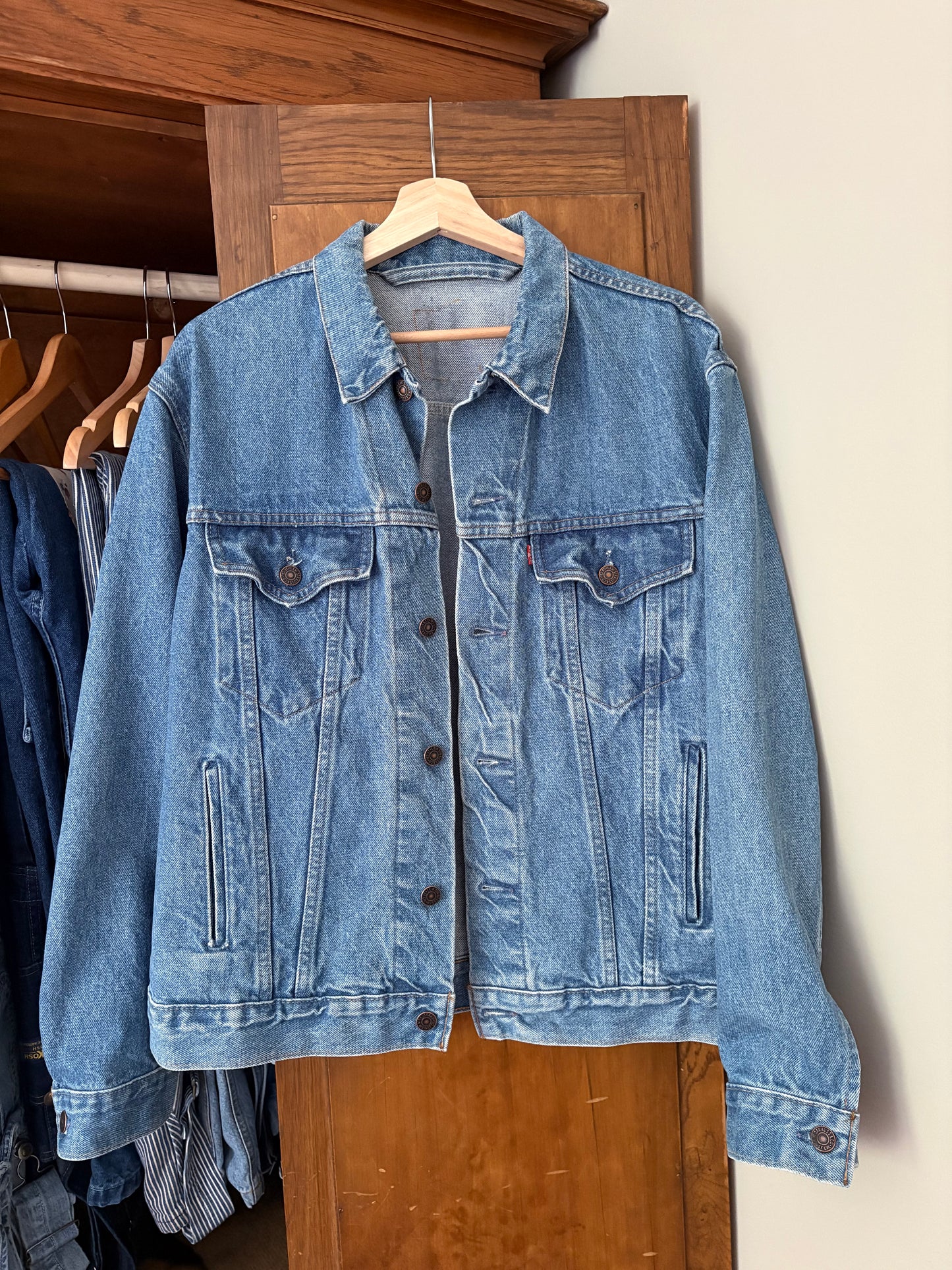 Manteau en denim vintage Levis (Large)