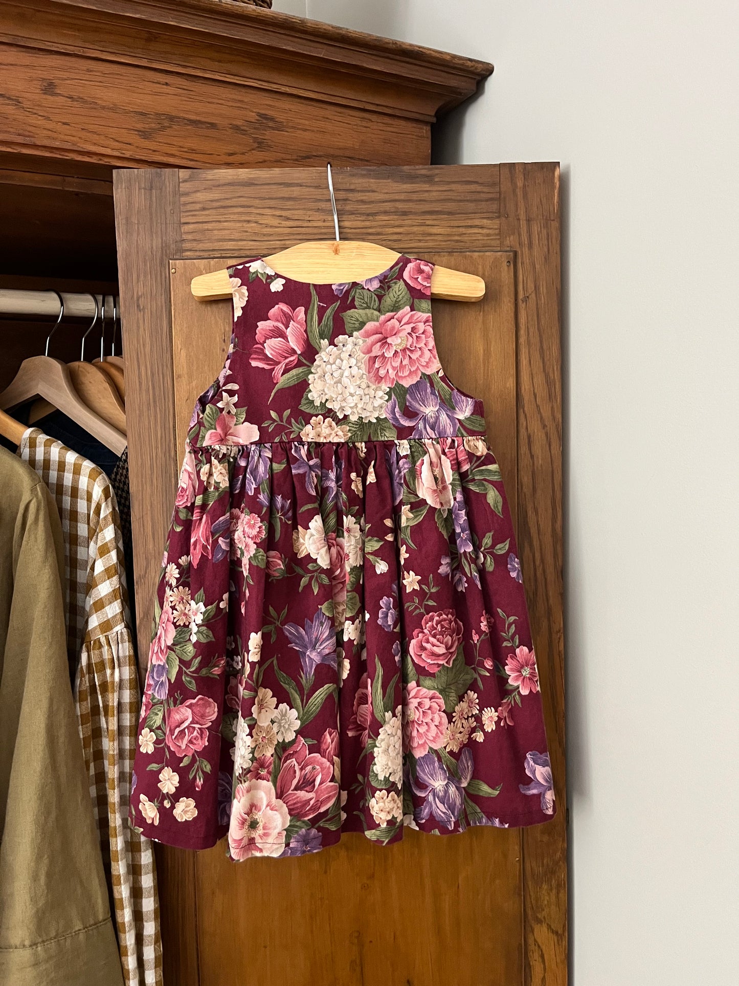 Robe fleurie vintage (12 mois)