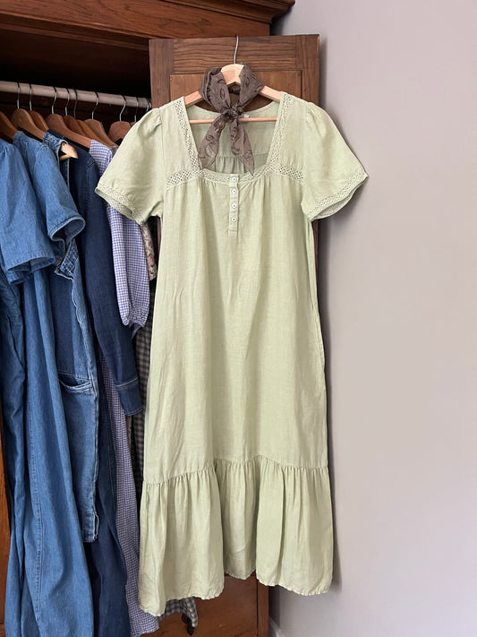 Robe en lin Indie + Cold (Médium)