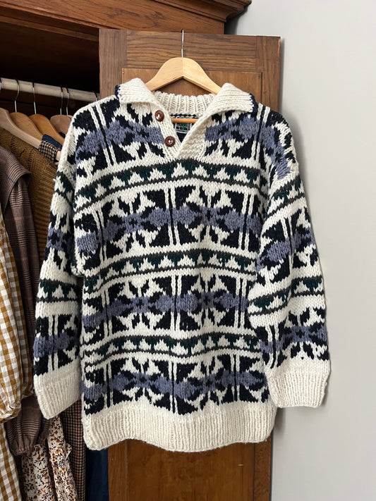 Tricot en laine vintage (M/L)