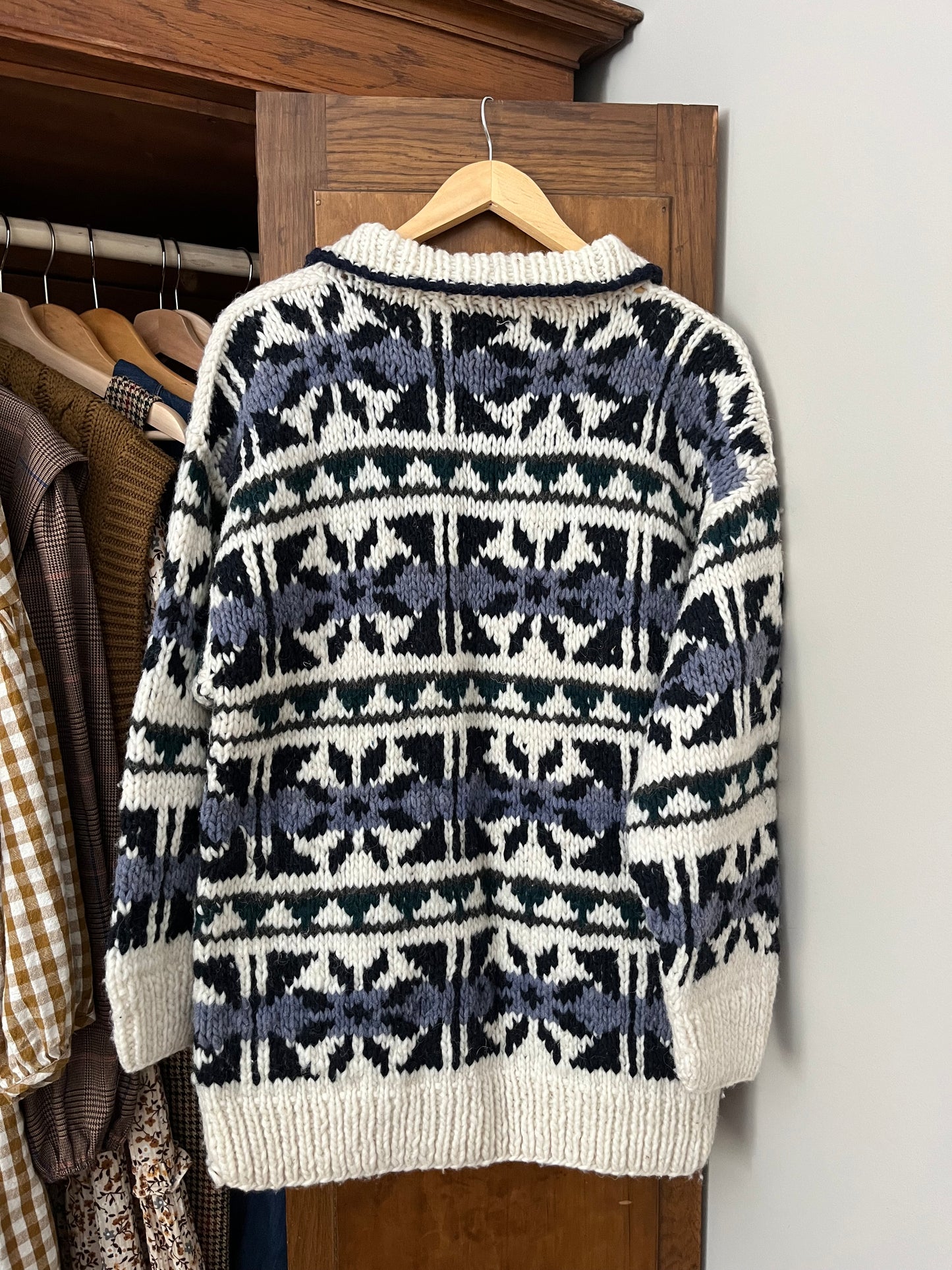 Tricot en laine vintage (M/L)