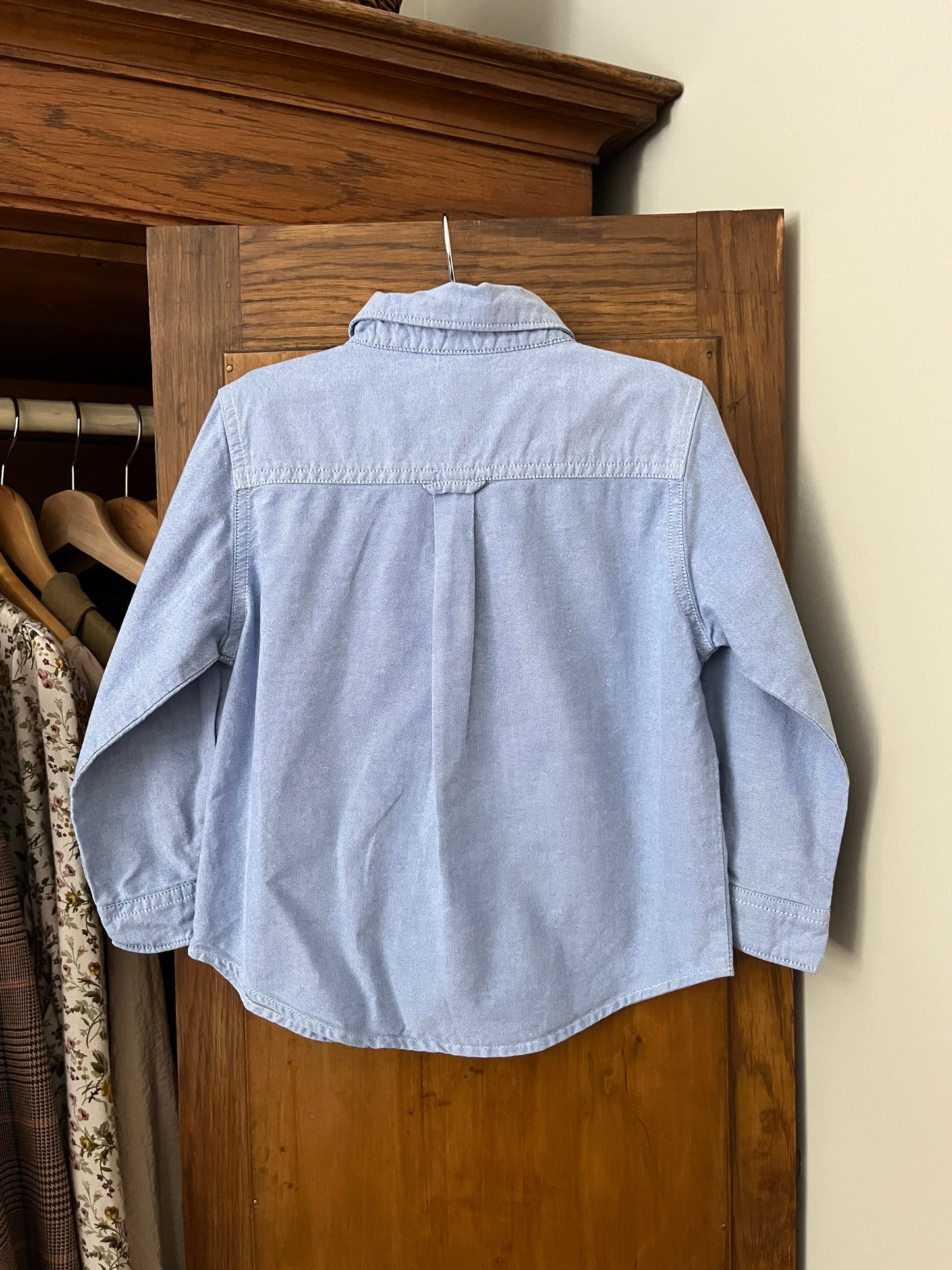 Chemise bleu denim GAP (3-4 ans)