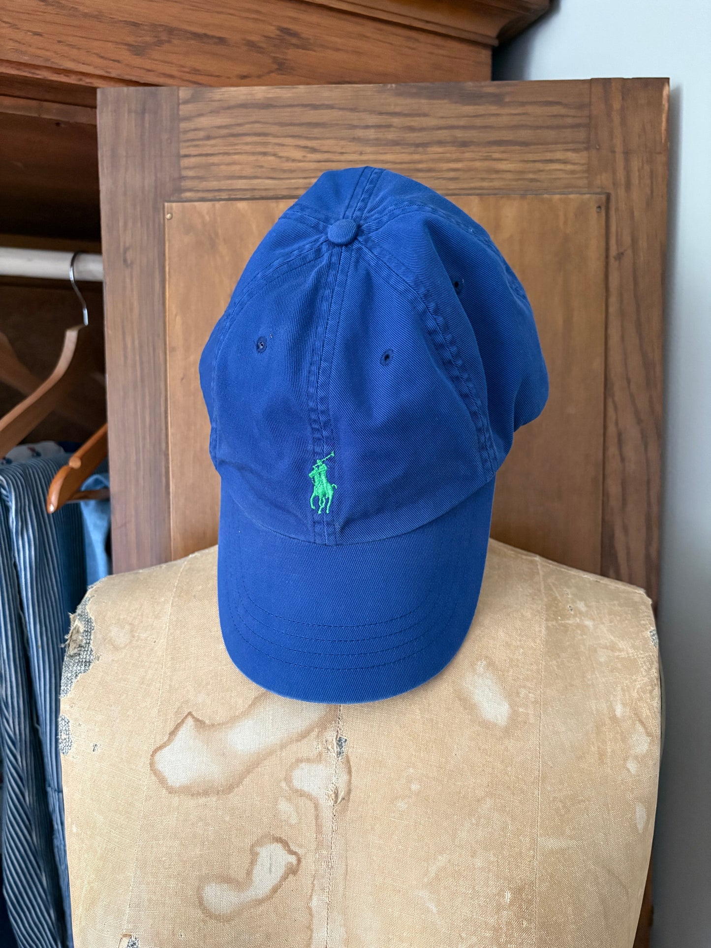 Casquette Ralph Lauren bleu (O/S)