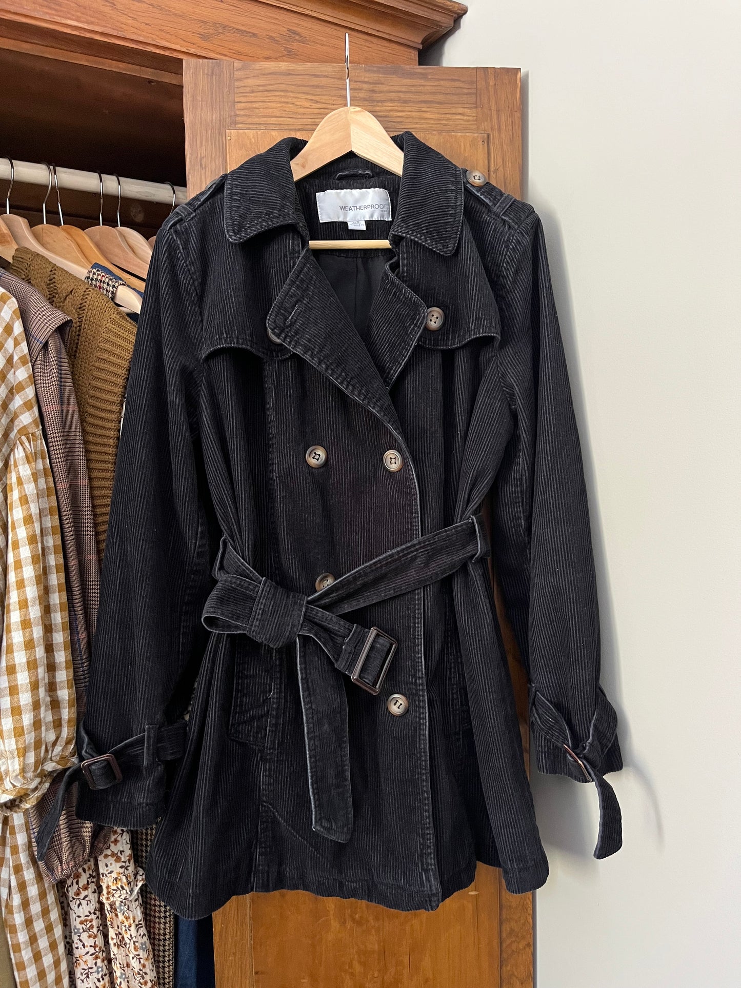 Trench court en corduroy (Large)