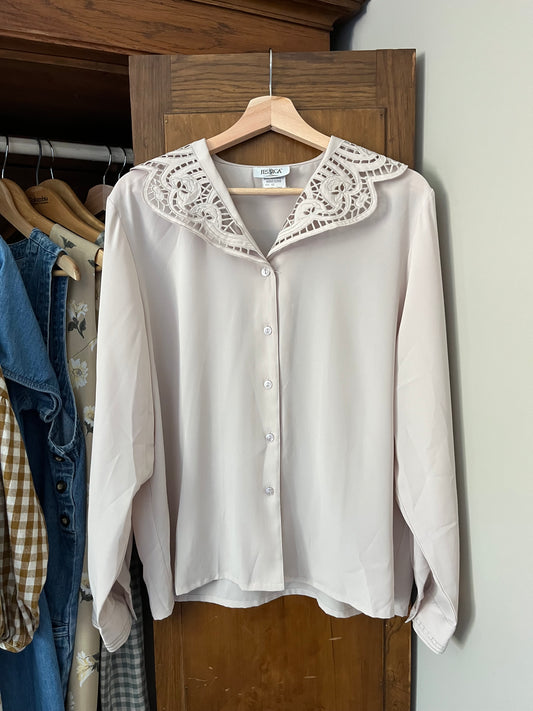 Chemise vintage à col (L/Xl)