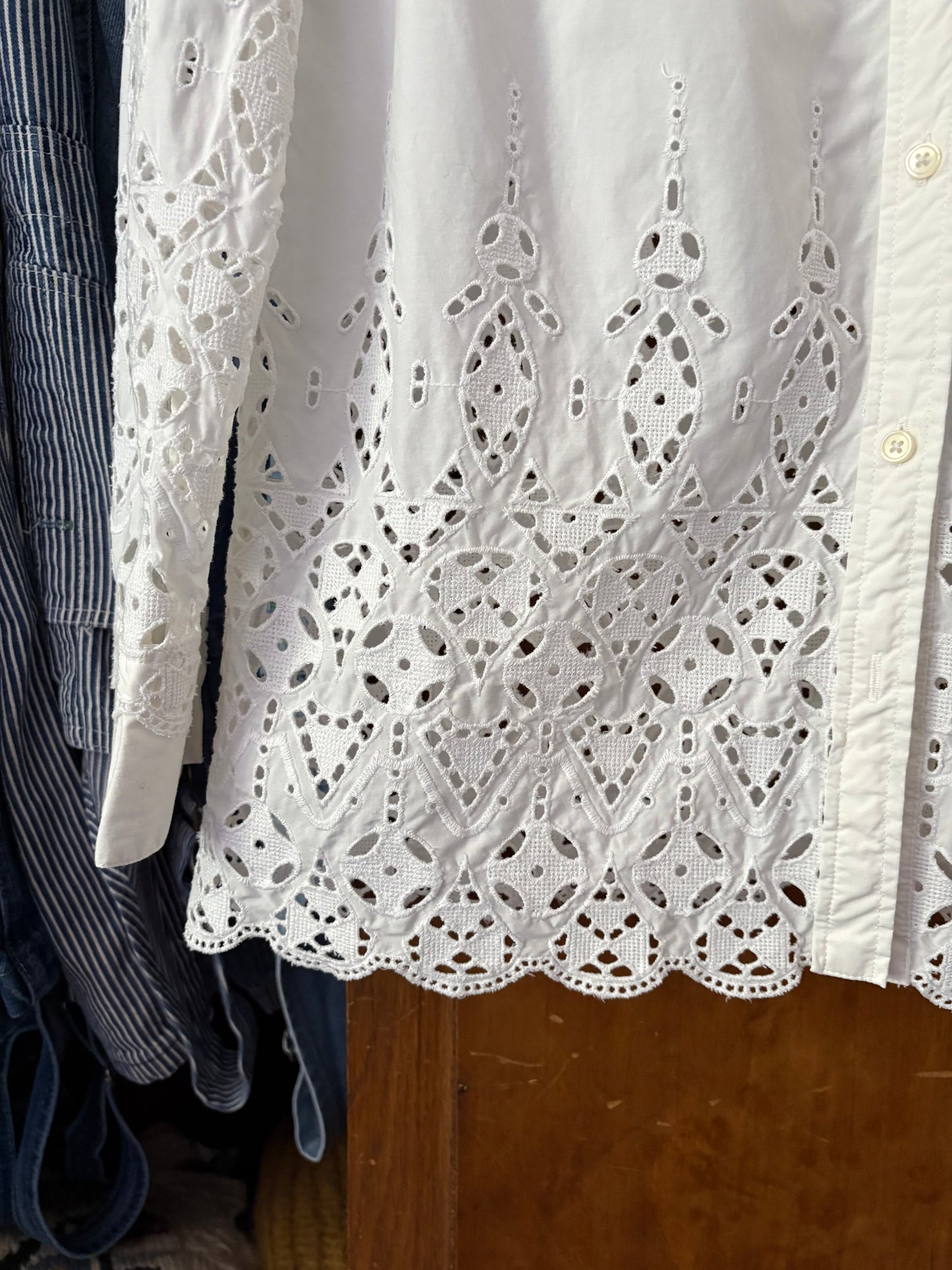 Chemise avec détails de broderies Banana Republic (Small)