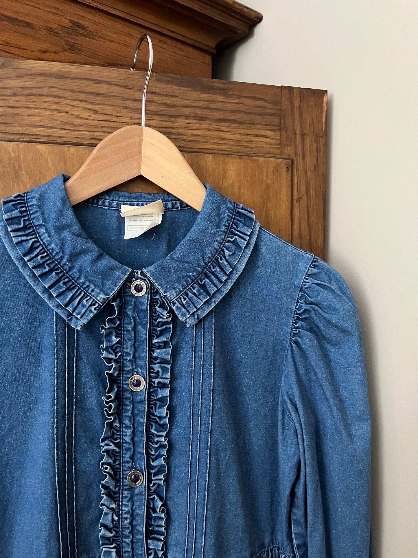 Robe en denim Laura Ashley (11 ans) * Telle quelle