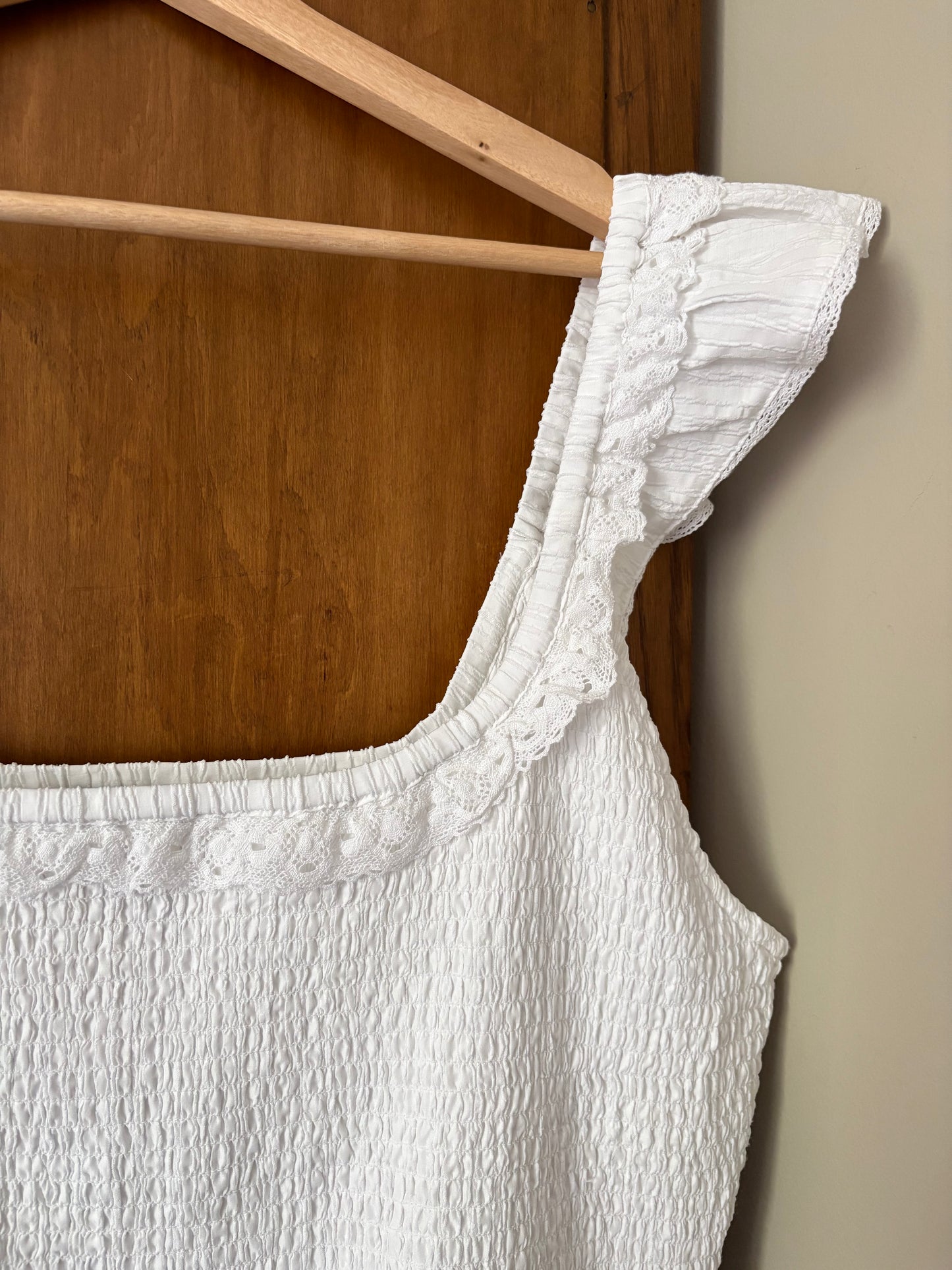 Robe longue blanche American Eagle (Xxlarge)