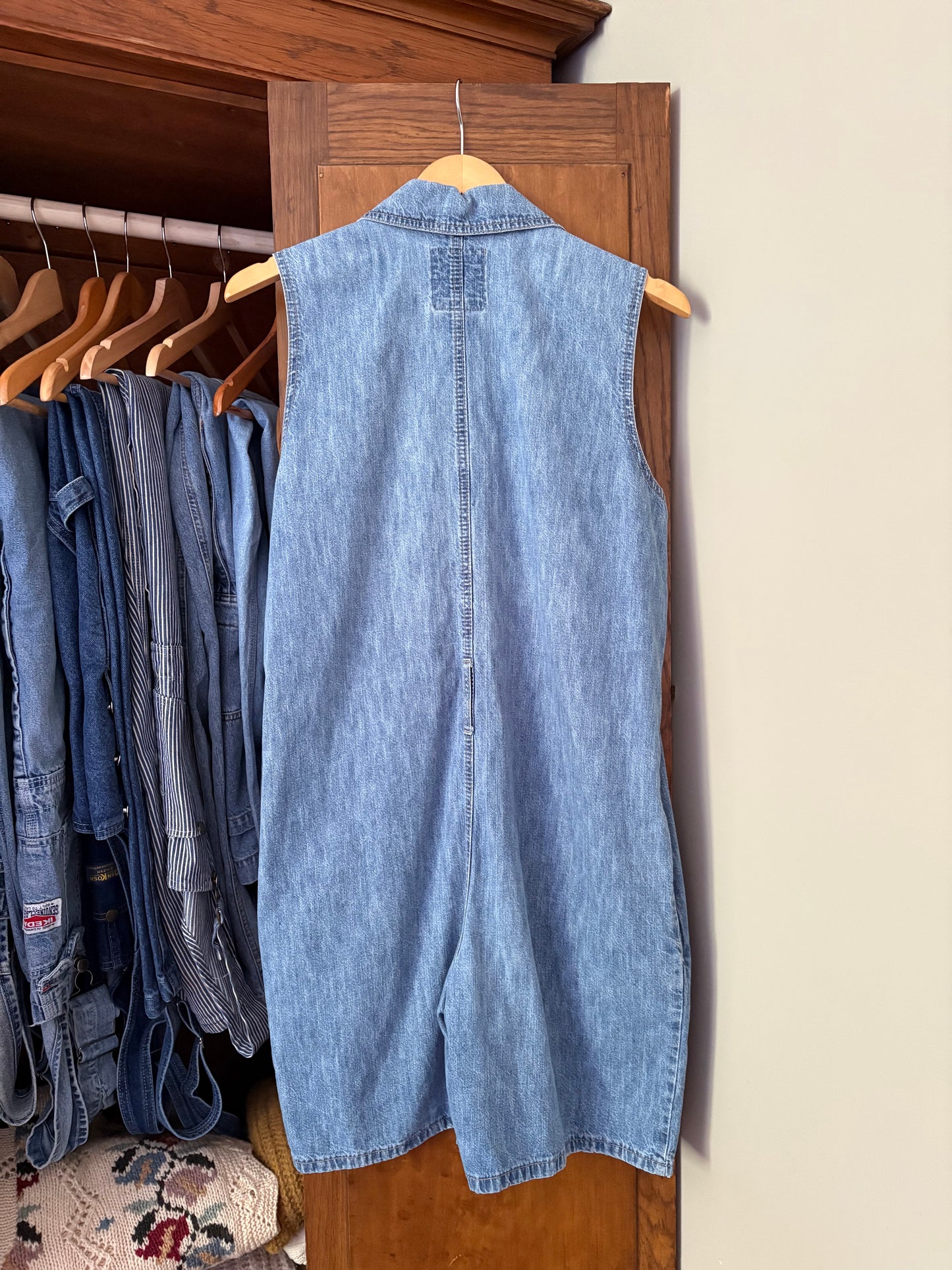 Combinaison en denim (Médium)